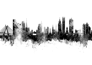 Sao Paulo Brazil Skyline