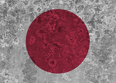 Rusty Japanese Flag