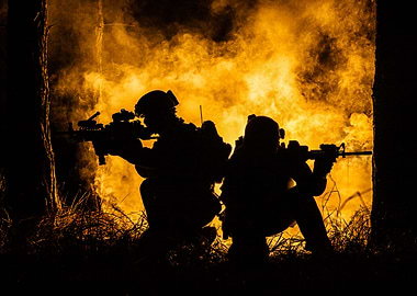 Special forces in action