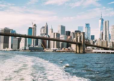 Brooklyn Bridge Water View