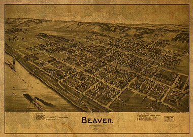 Beaver Pennsylvania Map