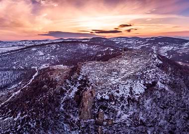 Sunset over Perperikon