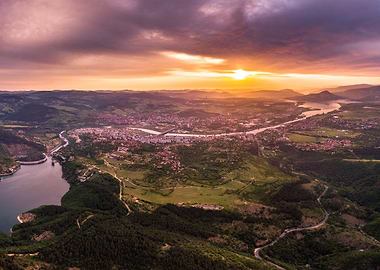 Sunrise over Kardjali