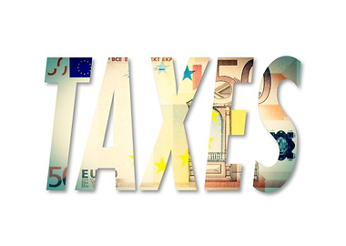 Money Euro 50 cutout taxes