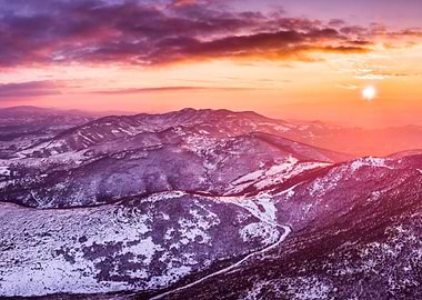 Winter sunset part I