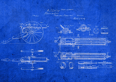 Gatling Gun Patent