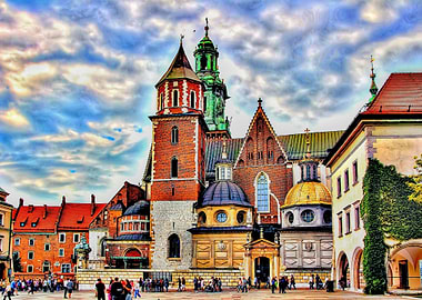 Cracow Wawel castle
