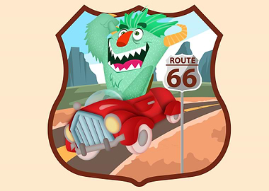 Speed demon of route 66