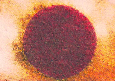abstract sun on texture