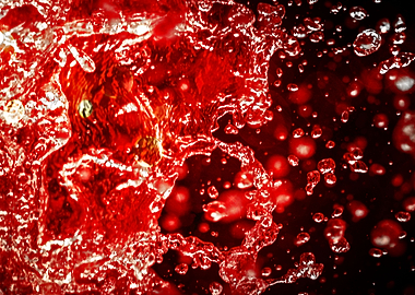 abstract colorful water