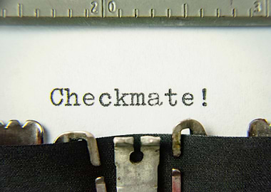Typewriter checkmate