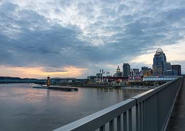 Cincy and the Ohio River