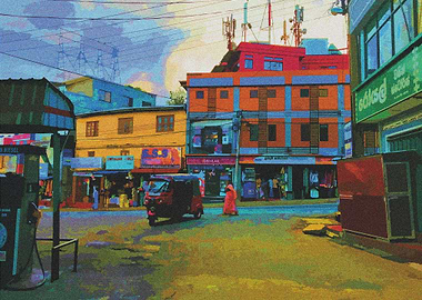 Street in Haputale City I