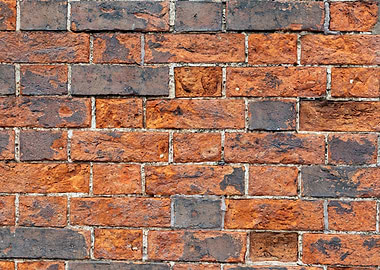 Pitted and weathered wall