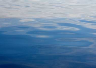 Water ripple abstract