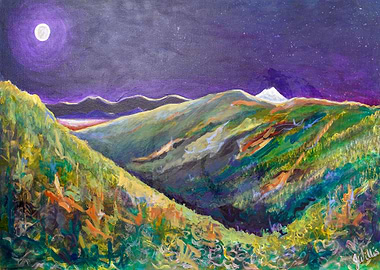 Mountains Nightlight