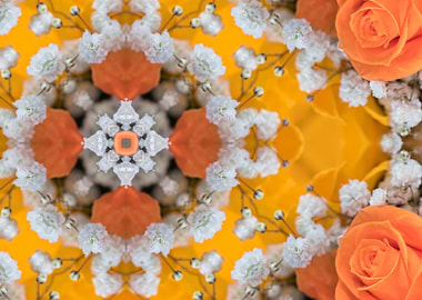 creative roses bouquet