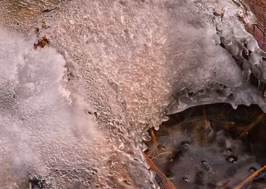 Spring thaw Puddle