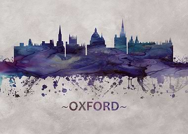 Oxford England skyline