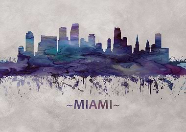 Miami Florida skyline