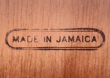 Wood Made in Jamaica dark