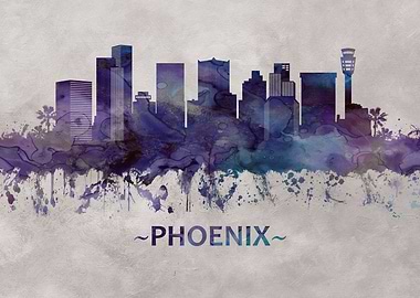 Phoenix Arizona skyline