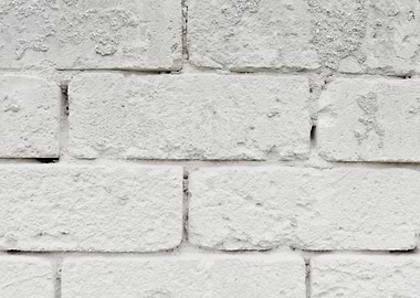 Wall texture white bricks