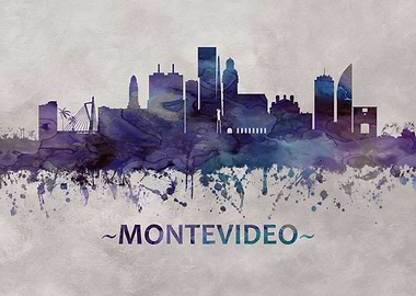 Montevideo Uruguay skyline