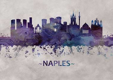 Naples Italy skyline
