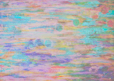 Beach Bubbles at Sunset