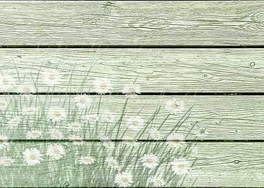 Vintage Shabby Chic Daisy