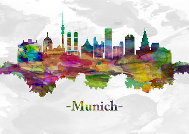 Munich Germany skyline