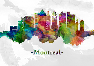 Montreal Canada skyline