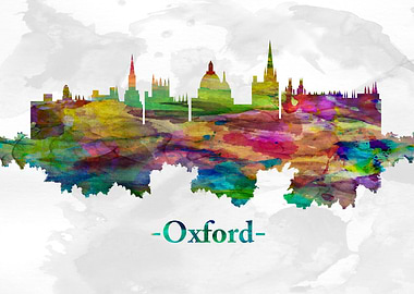 Oxford England skyline