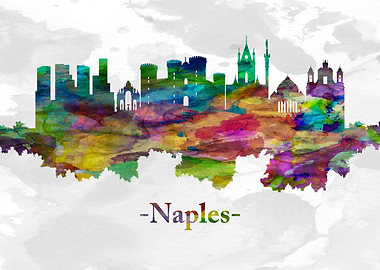 Naples Italy skyline