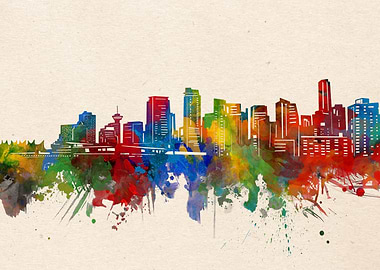 vancouver watercolor