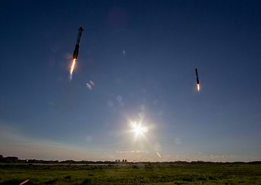 SpaceX Booster Landing
