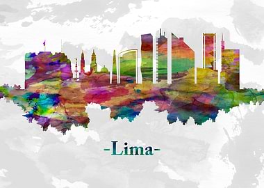 Lima Peru skyline
