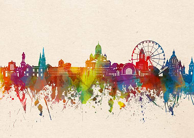 helsinki watercolor