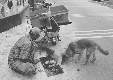 Fish Seller on the Street