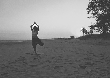 Yoga on the Beach