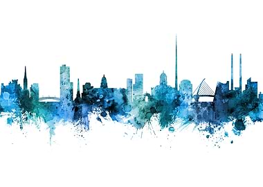 Dublin Skyline Dublin Ire