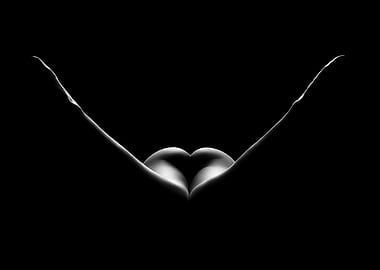 Nude woman bodyscape 27