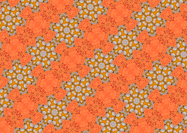 creative roses pattern