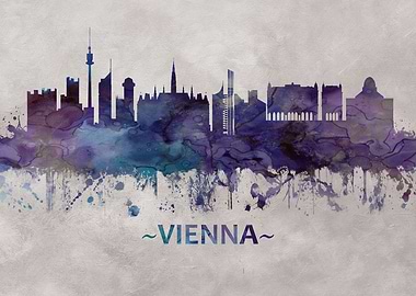 Vienna Austria skyline