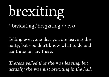 Brexiting definition