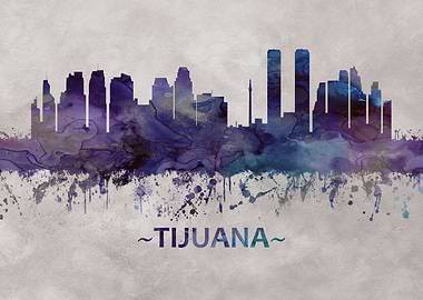 Tijuana Mexico skyline