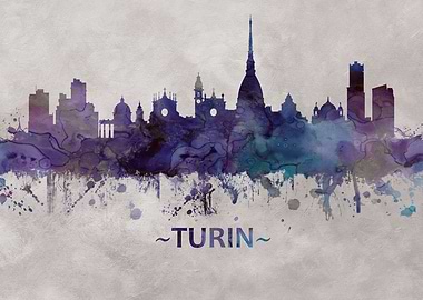 Turin Italy skyline