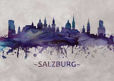 Salzburg Austria skyline