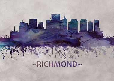 Richmond Virginia skyline